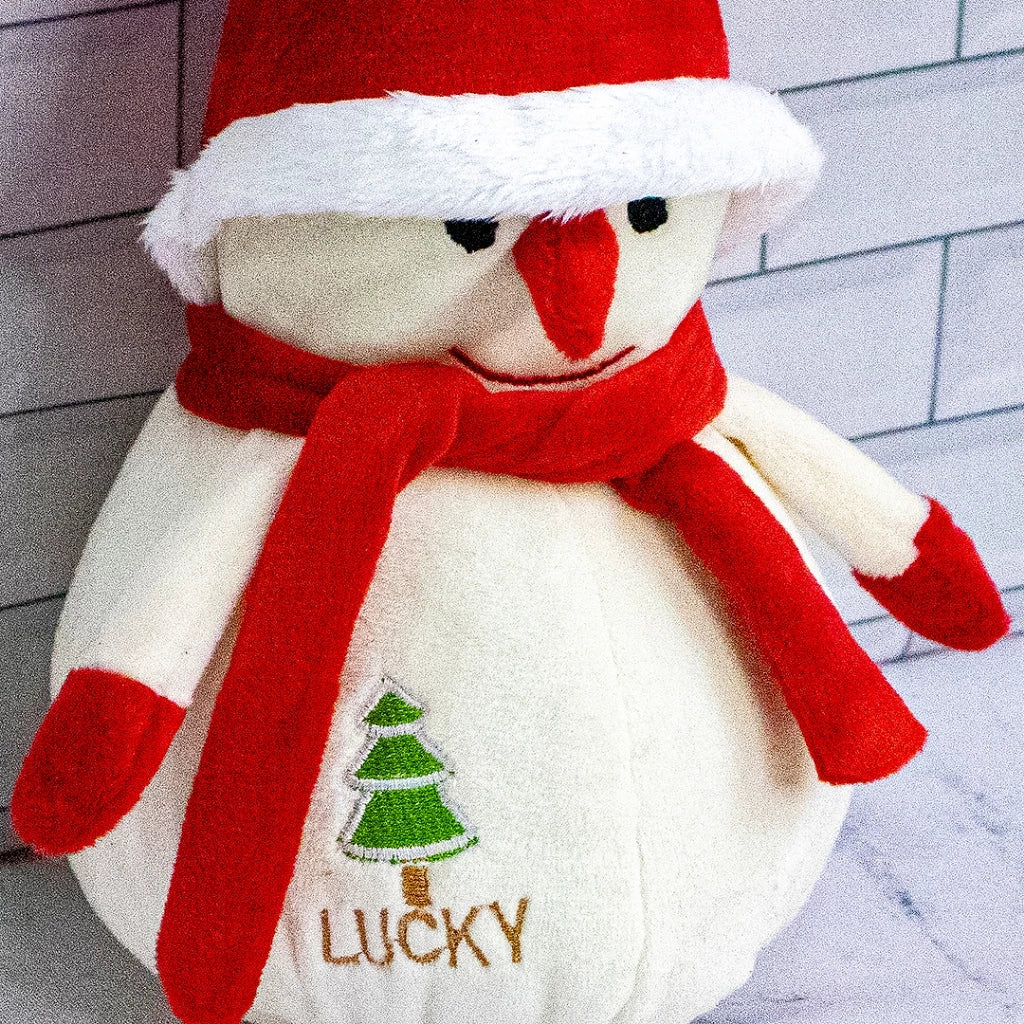 Boneco de Neve de Pelúcia