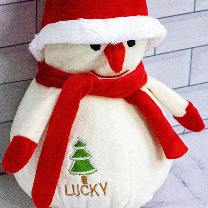 Boneco de Neve de Pelúcia