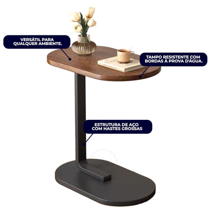 Mesa de Apoio Lateral Portátil