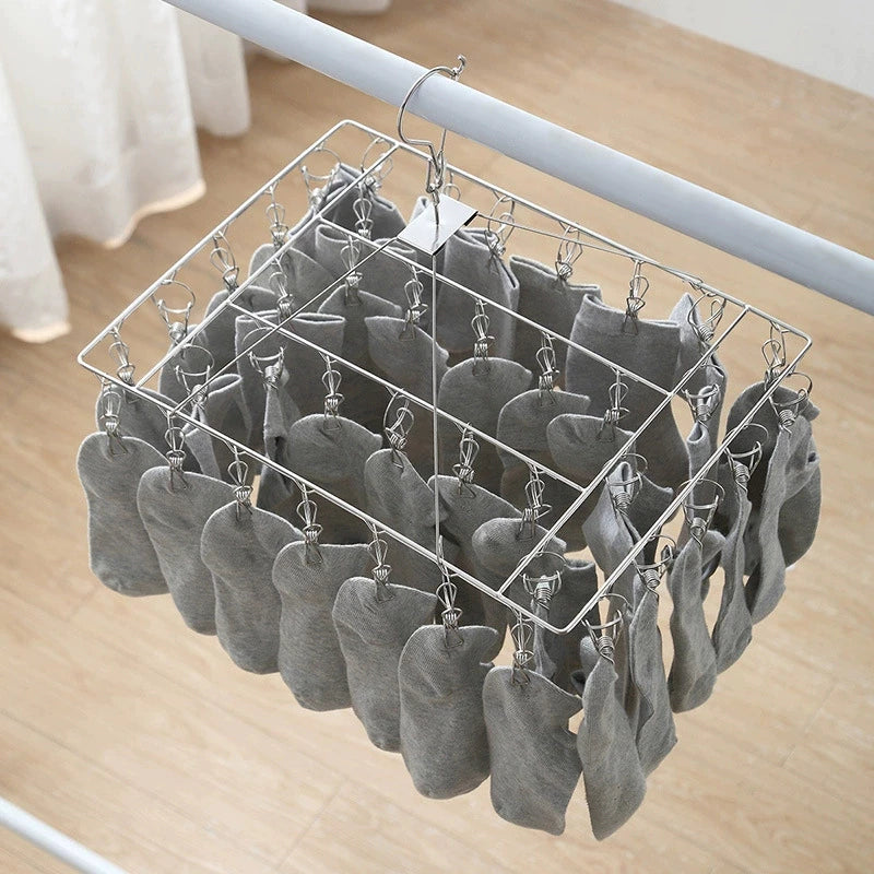 Varal para Roupa Íntima e Meia - 40 Prendedores