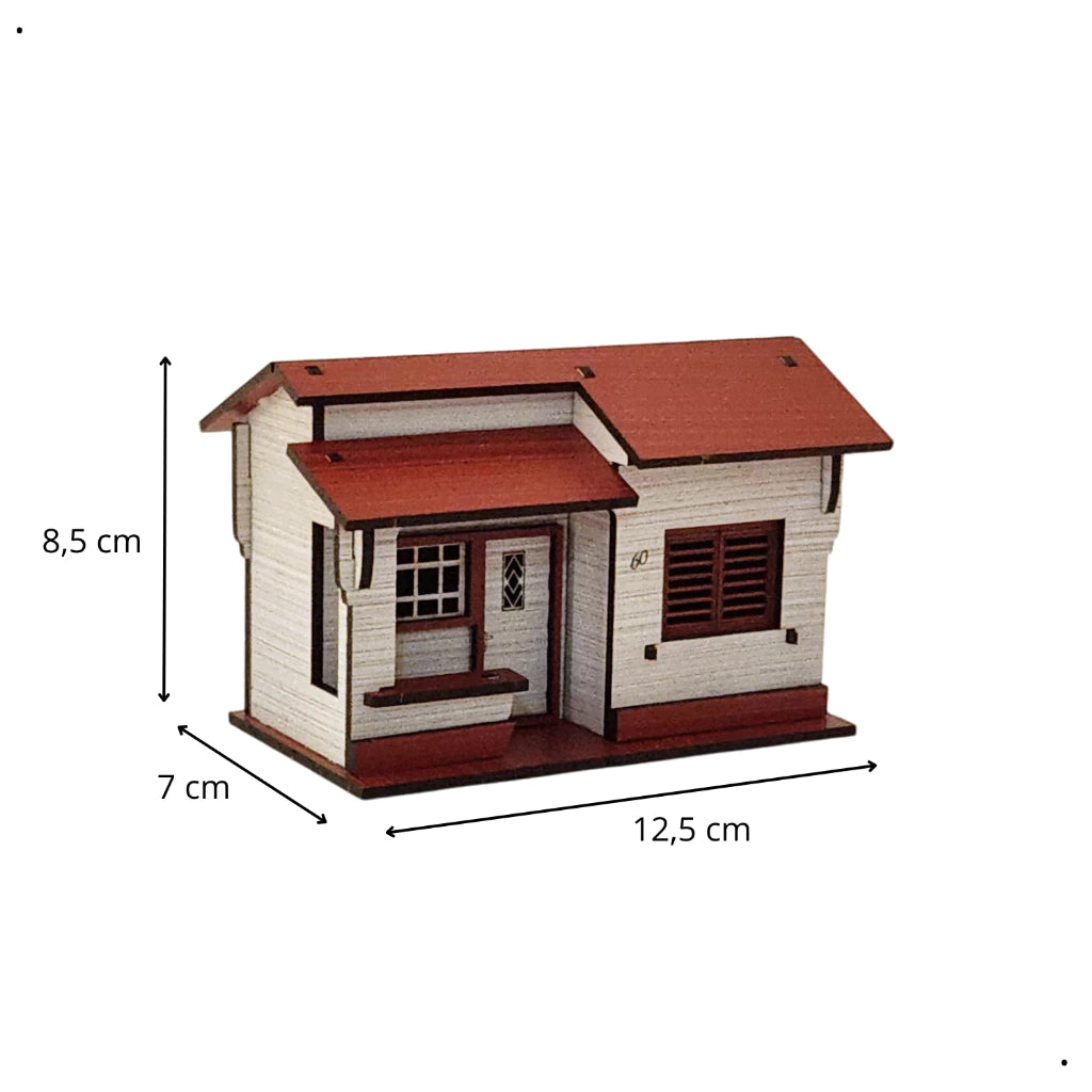 Vila de Natal Artesanal para Decoração Natalina