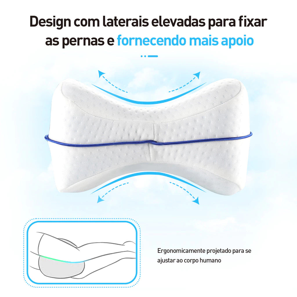 Travesseiro Ortopédico para Pernas