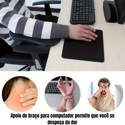 Suporte Ergonômico de Mesa para Braço e Punho