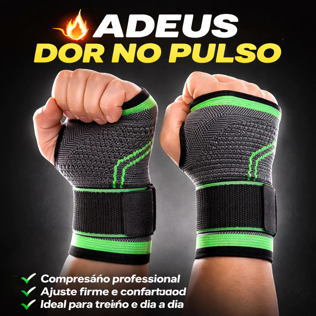 Munhequeira Ortopédica Ajustável de Pulso - Compre 1 Leve 2
