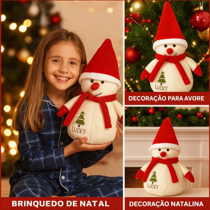 Boneco de Neve de Pelúcia