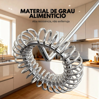 Batedor Misturador Mixer Elétrico para Bebidas