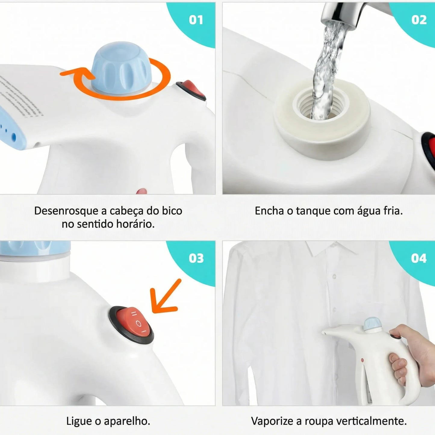 Passadeira a Vapor Portátil