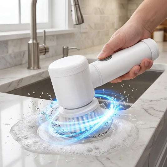 Escova de Limpeza Elétrica Multiuso