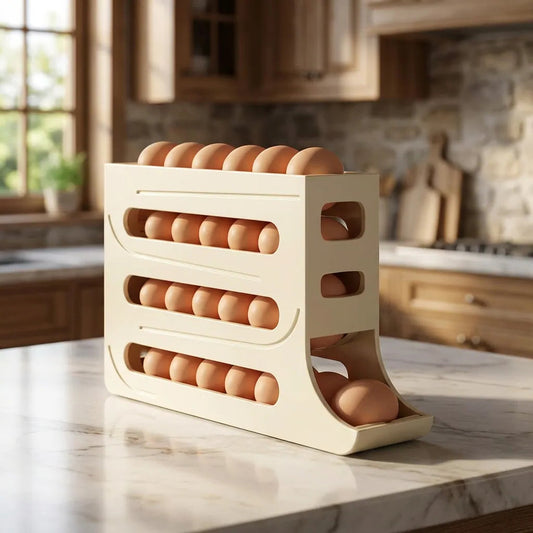 Porta Ovos Organizador para Geladeira - 30 Ovos