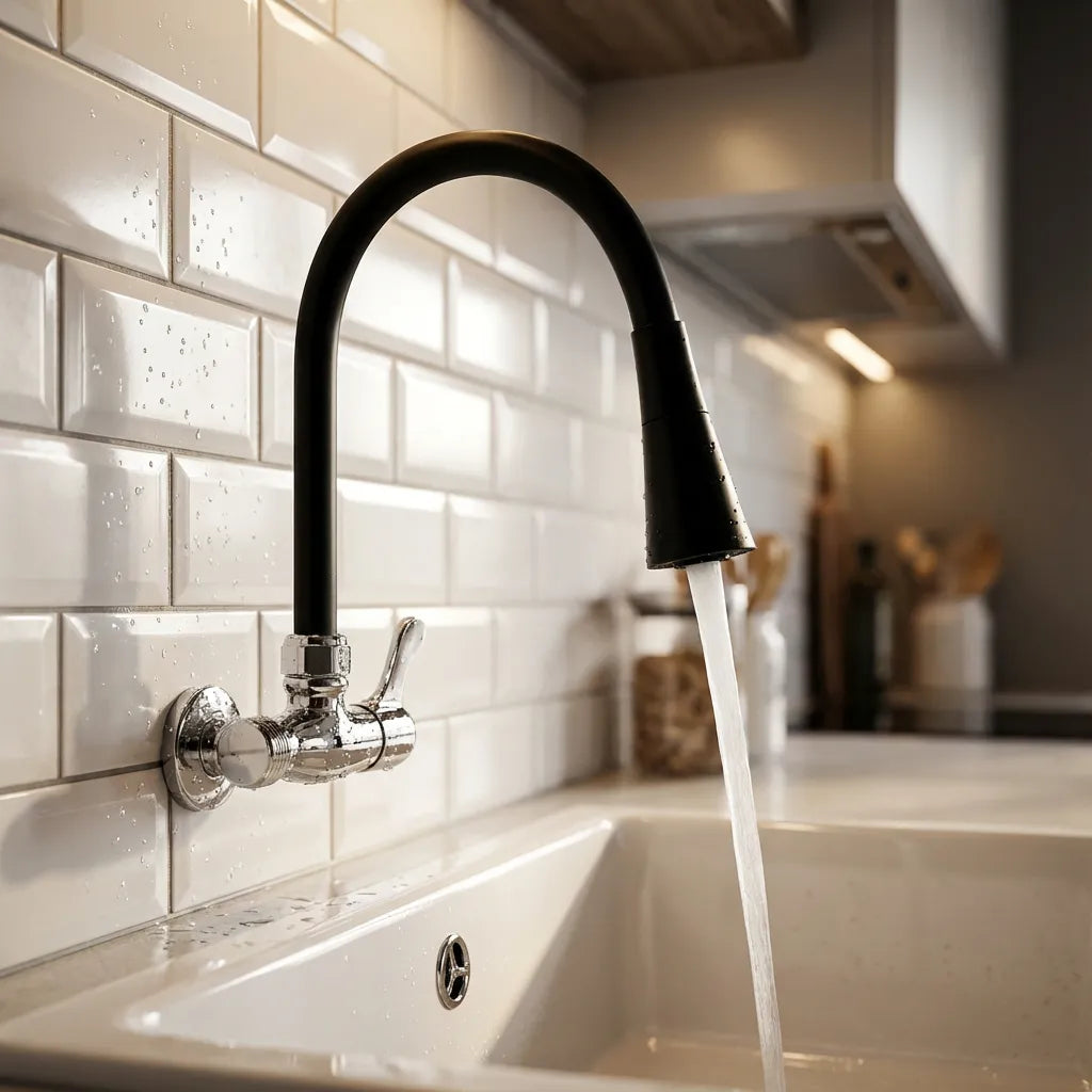 Torneira para Cozinha - Flexível e Giratória