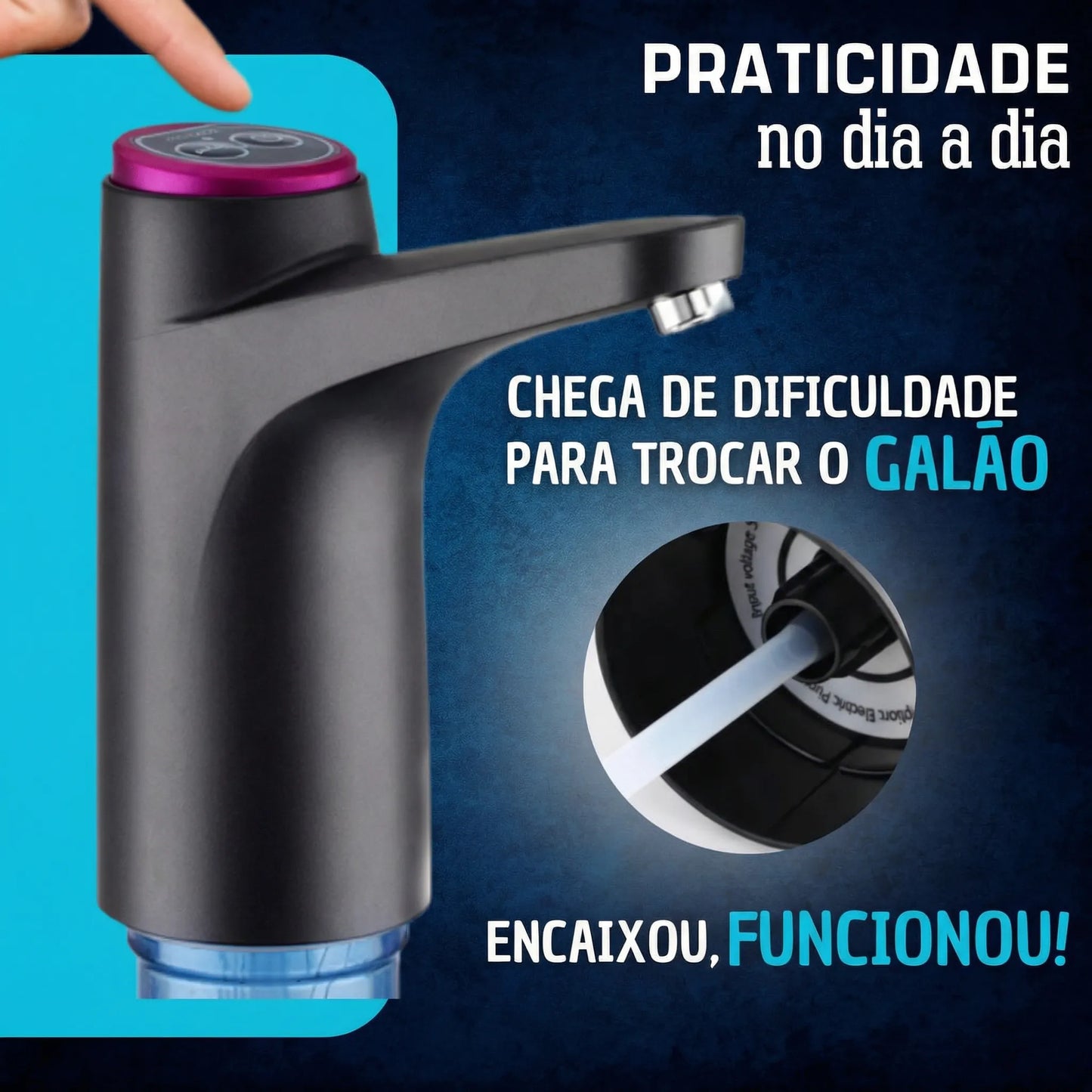 Bomba Elétrica para Galão de Água