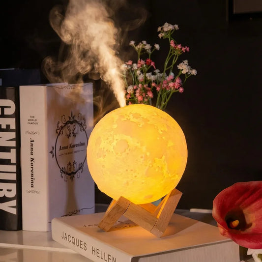 Umidificador de Ar com Luminária