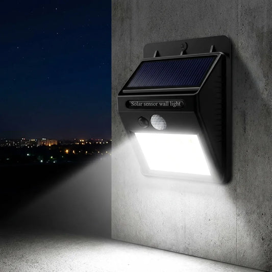 Refletor de Led Solar com Sensor de Presença