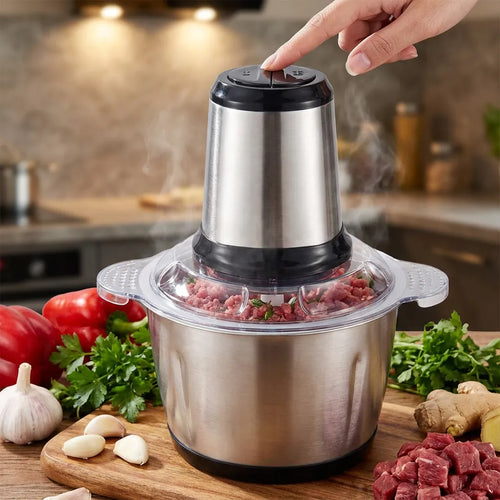 Moedor e Triturador Elétrico de Alimentos