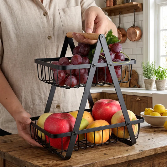 Fruteira de Mesa 2 Andares