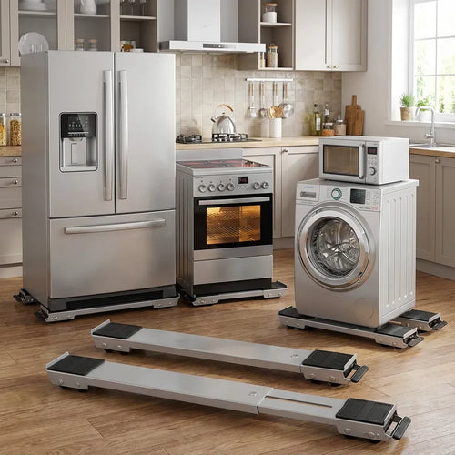 Suporte Base com Rodinhas para Móveis