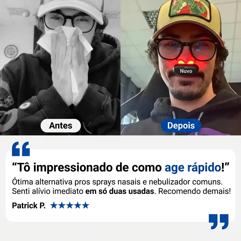 Laser Infravermelho Nasal - Nuvo
