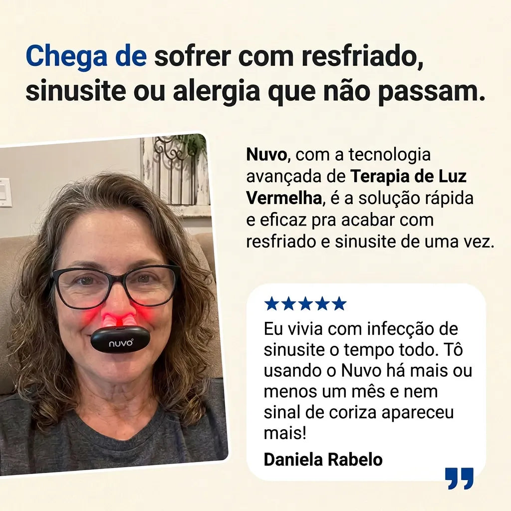 Laser Infravermelho Nasal - Nuvo
