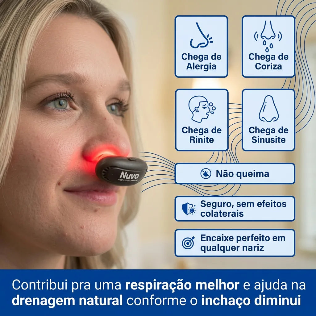 Laser Infravermelho Nasal - Nuvo