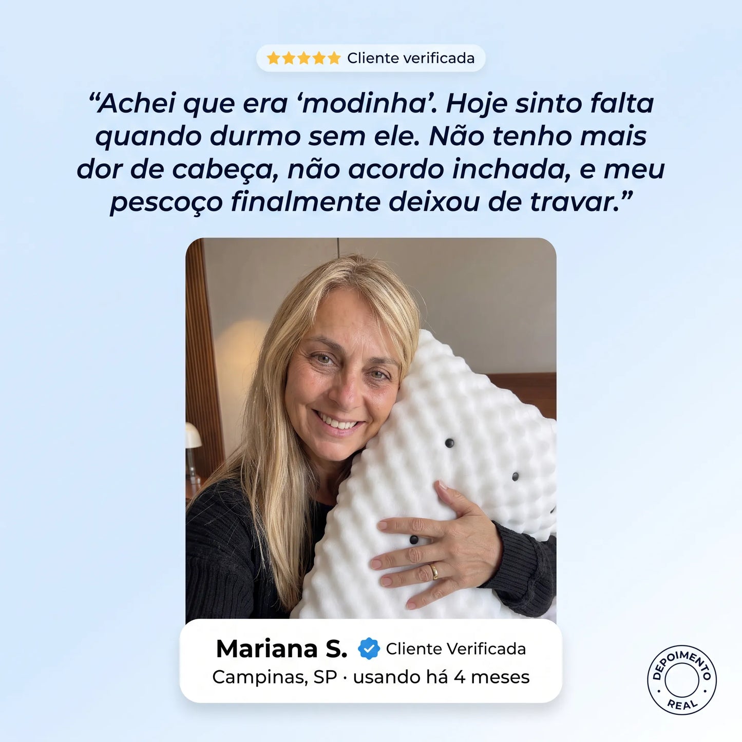 Travesseiro Terapêutico Magnético com Infravermelho