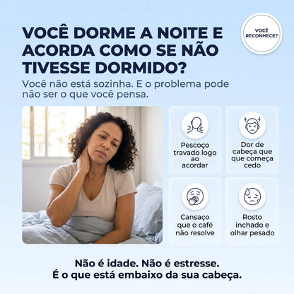 Travesseiro Terapêutico Magnético com Infravermelho