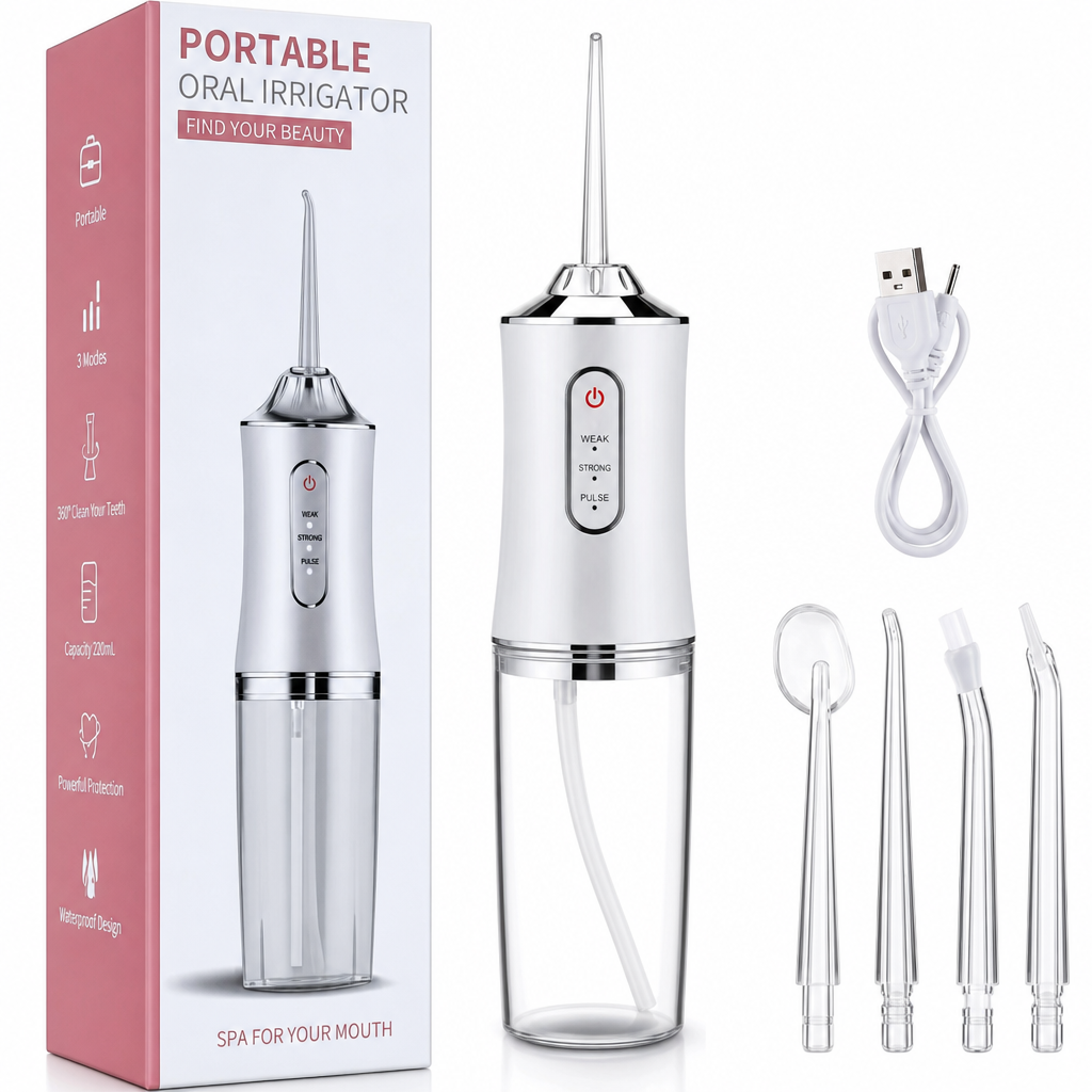 Irrigador Dental Portátil Recarregável
