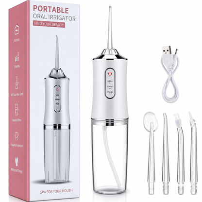 Irrigador Dental Portátil Recarregável