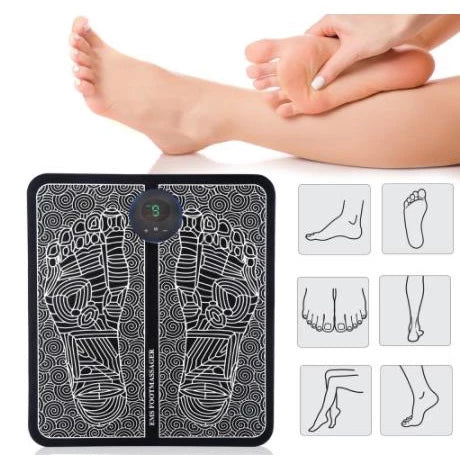 Massageador Elétrico para Pés com Eletroestimulação