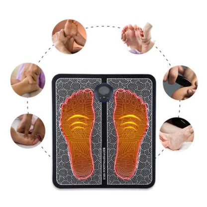 Massageador Elétrico para Pés com Eletroestimulação