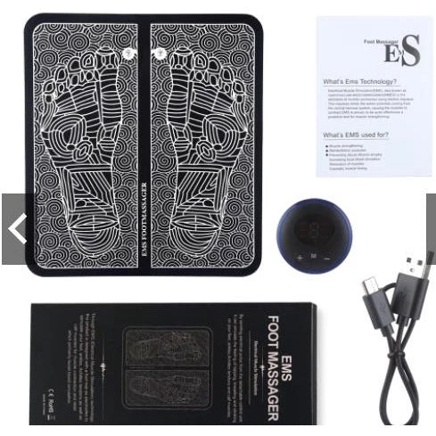 Massageador Elétrico para Pés com Eletroestimulação