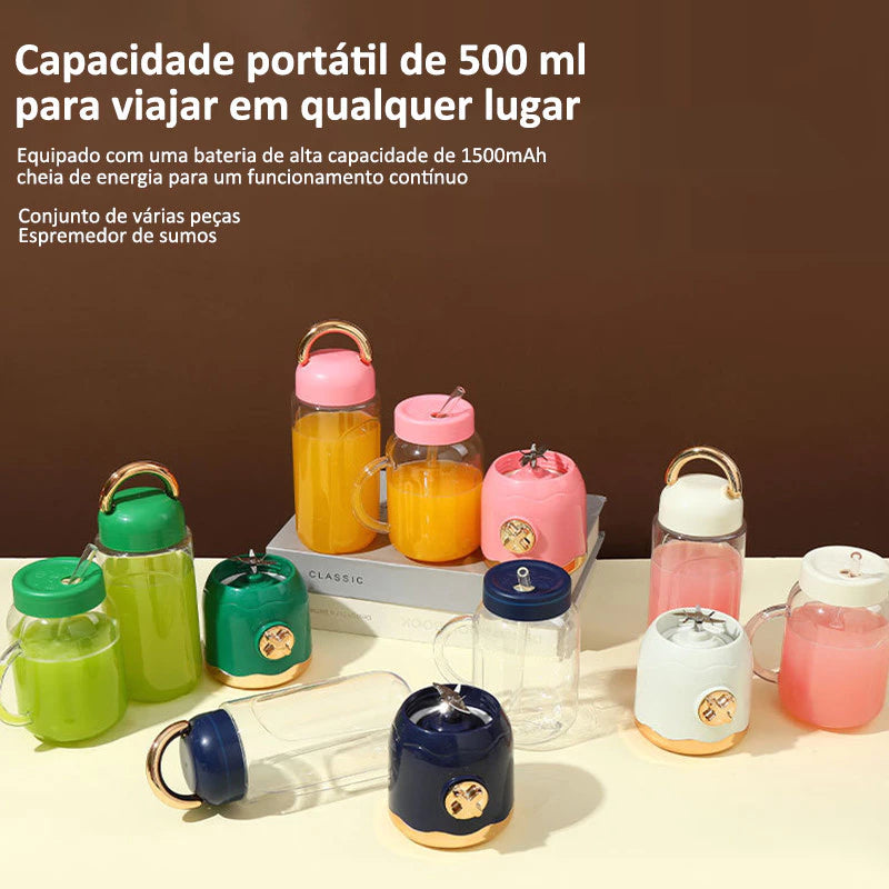 Liquidificador Portátil com Copo Caneca
