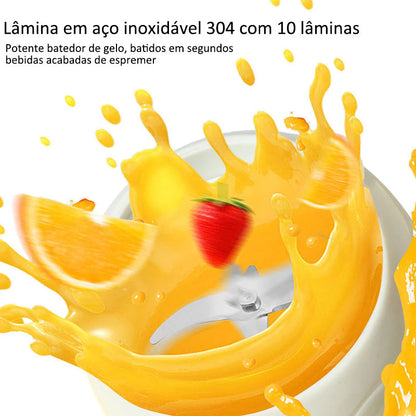 Liquidificador Portátil com Copo Caneca