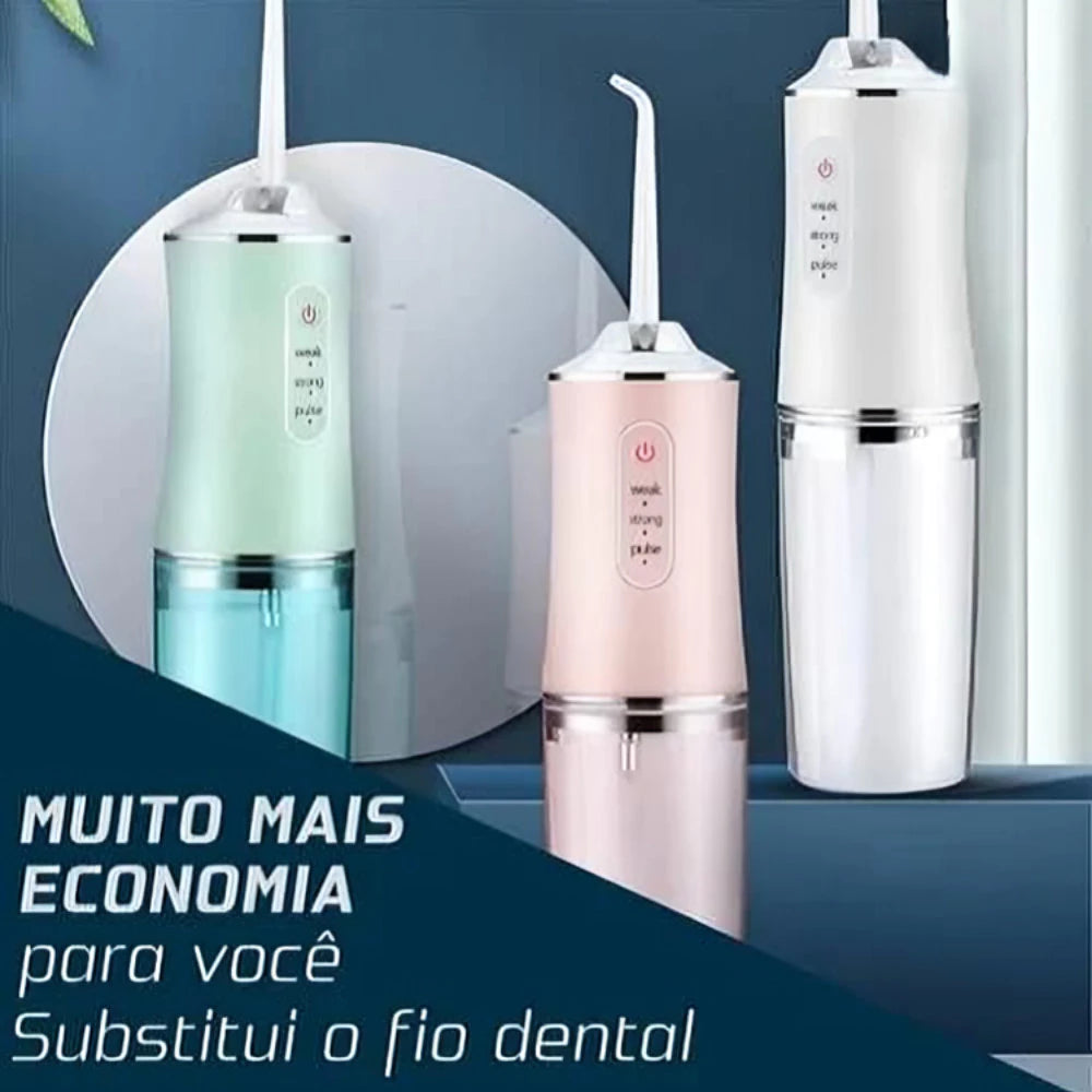 Irrigador Dental Portátil Recarregável