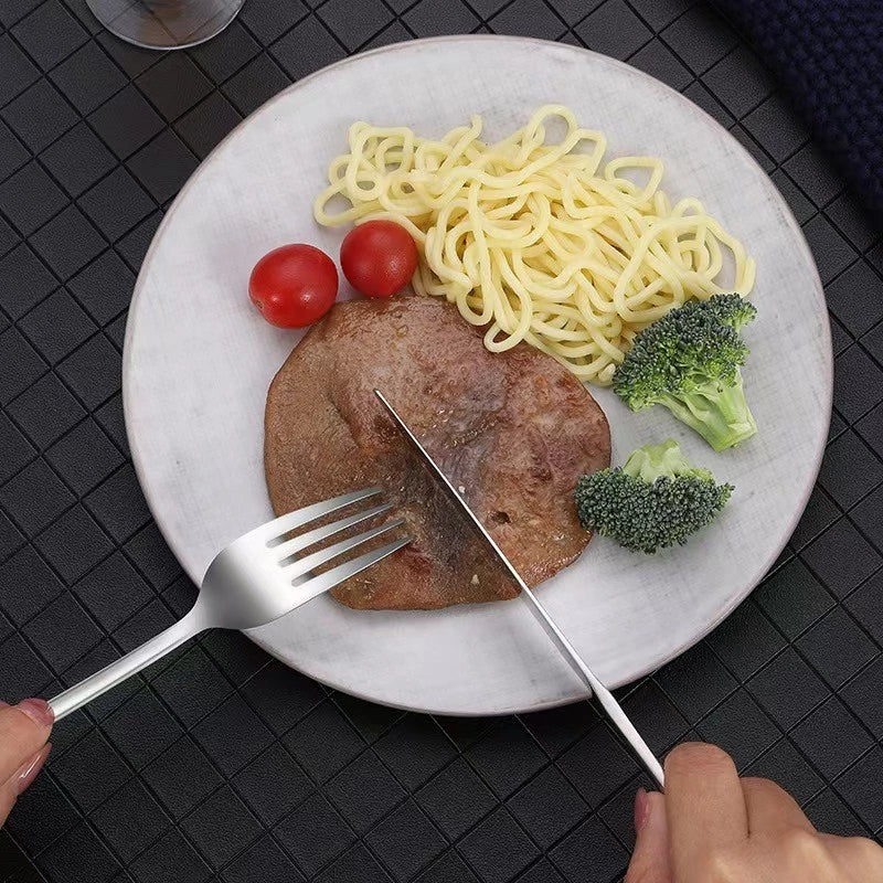 Jogo Talheres 24 Peças Inox Premium Com Maleta