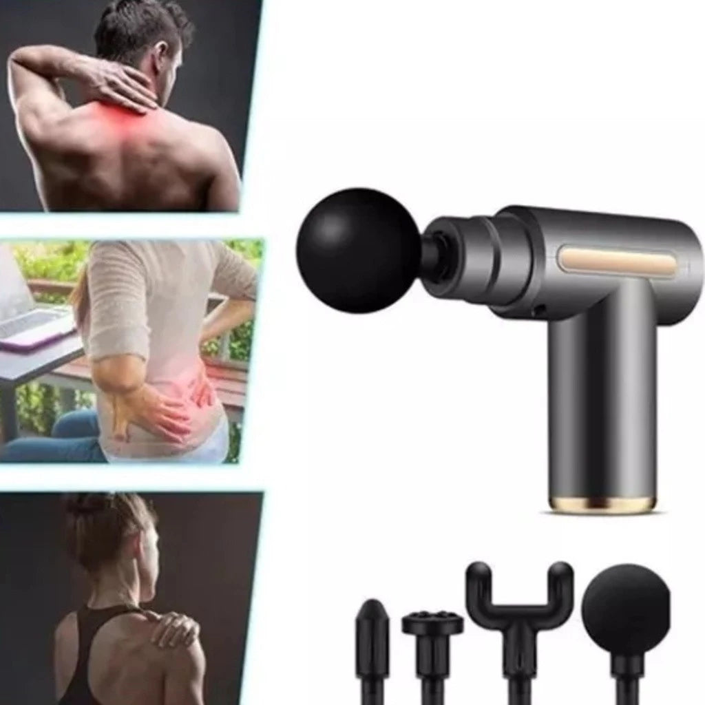 Pistola Massageadora Muscular de Alta Potência