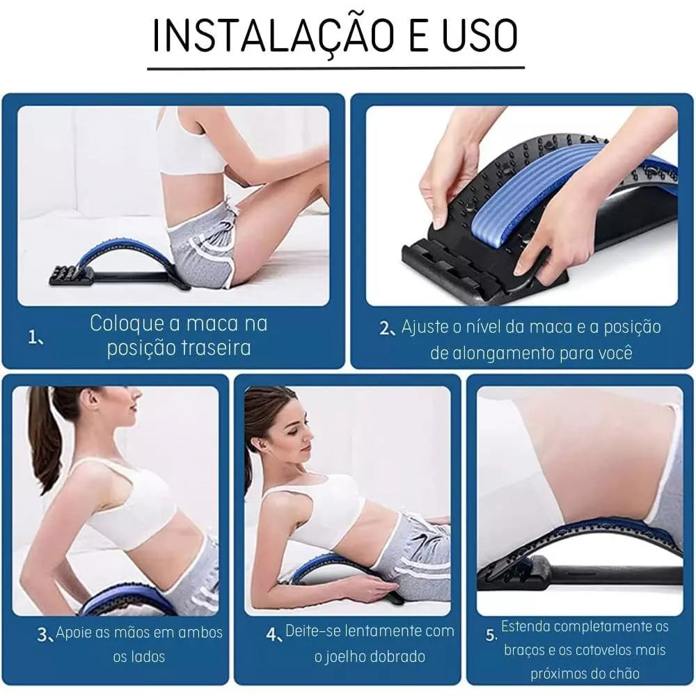 Aparelho de Alongamento para Coluna e Lombar