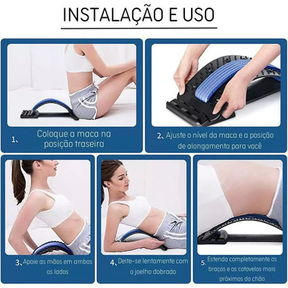 Aparelho de Alongamento para Coluna e Lombar